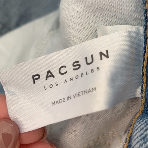 Pacsun vintage loose distressed jeans size 28 - Picture 13 of 14